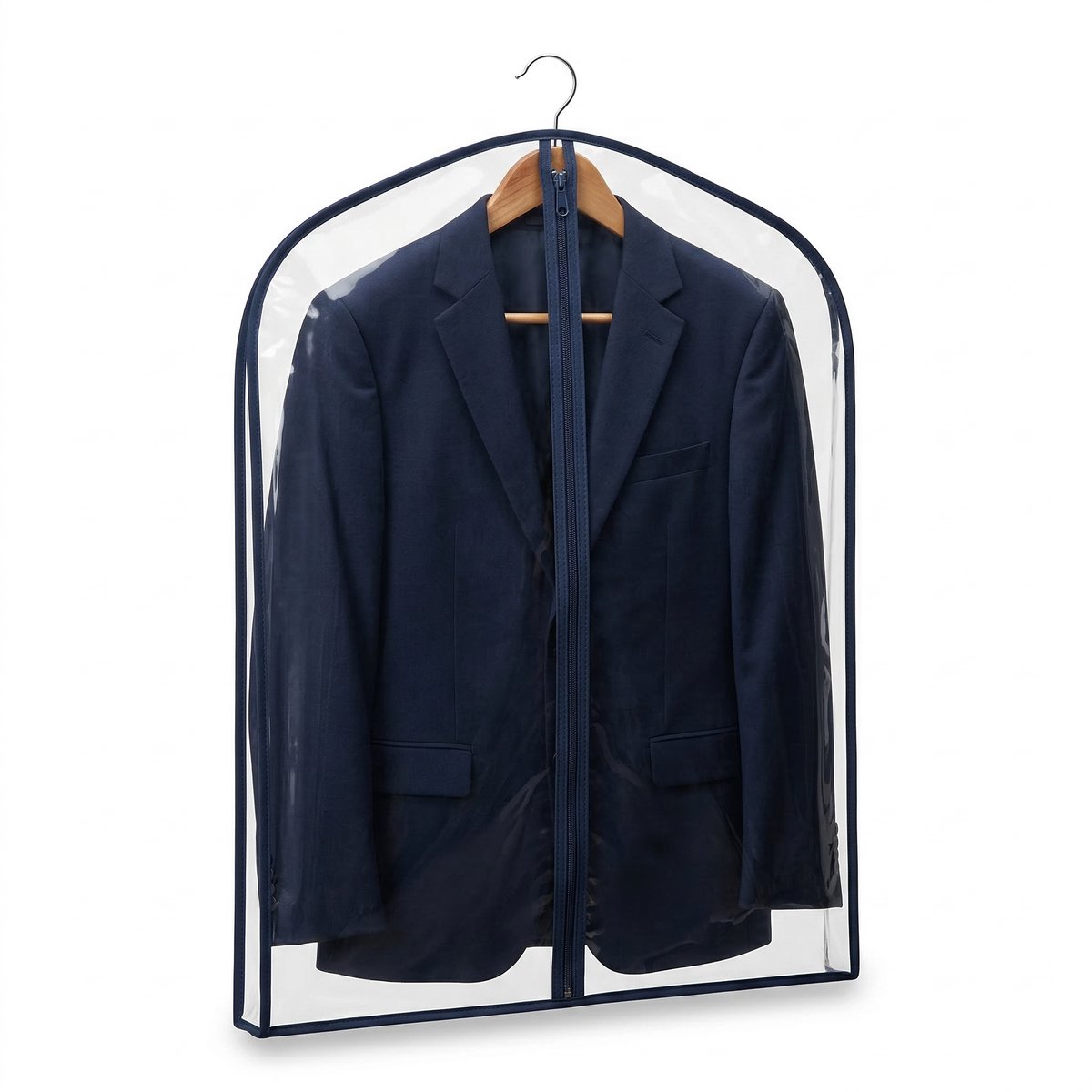 Cheqo® Kledinghoes met Rits - Kledinghoes - Kledingzak met Rits - Kledingzak - Beschermhoes Kleding - Kleding Beschermhoes - Kledinghoes Hanger - Kledinghoes Jurk - Kledinghoes Jas - Kledinghoes Pak