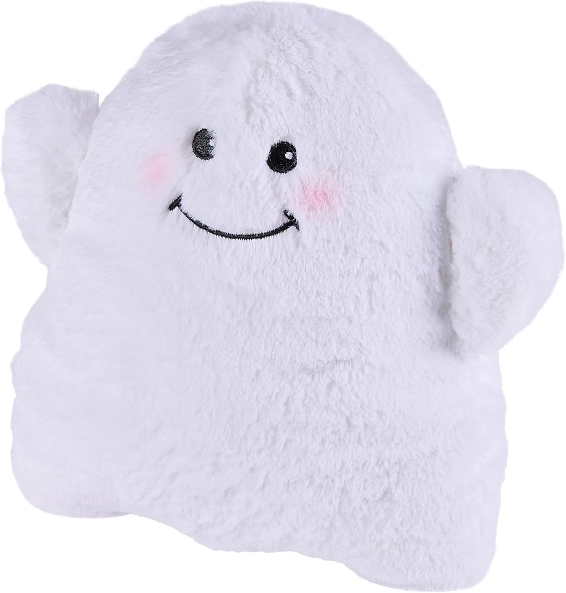Pluche Verwarmingskussen - Knuffel Spook - Ontspanning Warmte - Lavendel Geur - 21.5 cm Hoog