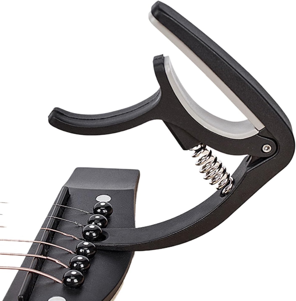 Gitaar Capo - Snarenklem - Snel Wisselen - Verstelbaar met hendel - 10.8 cm