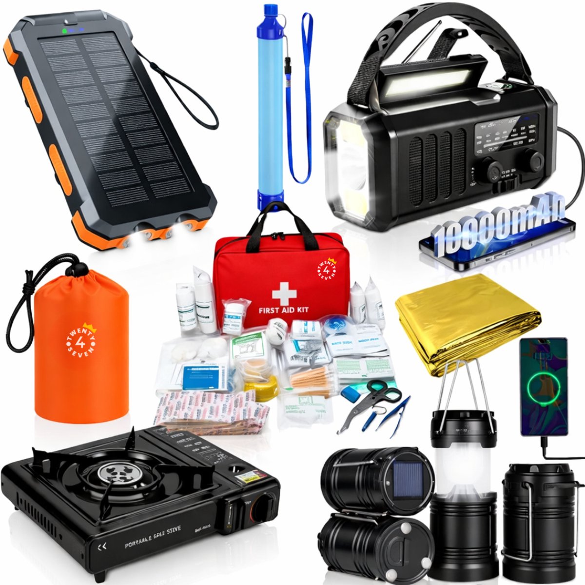 Cover van Twenty4seven® Noodpakket voor - Survival Kit & - &