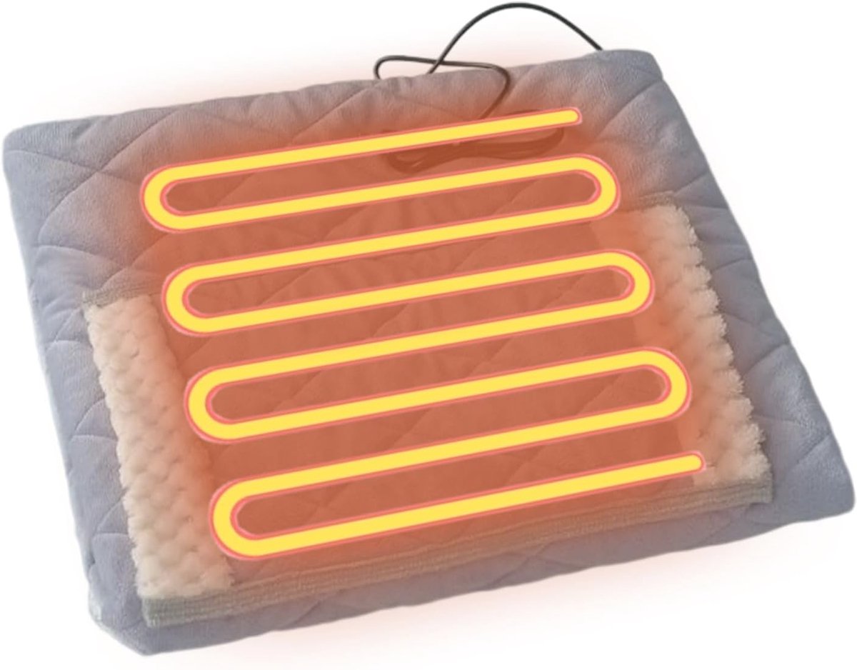 Elektrische Deken - Verwarmde Plaid - Comfortabele Warmte - Automatische Uitschakeling - 69x100cm - Enkele Kleur