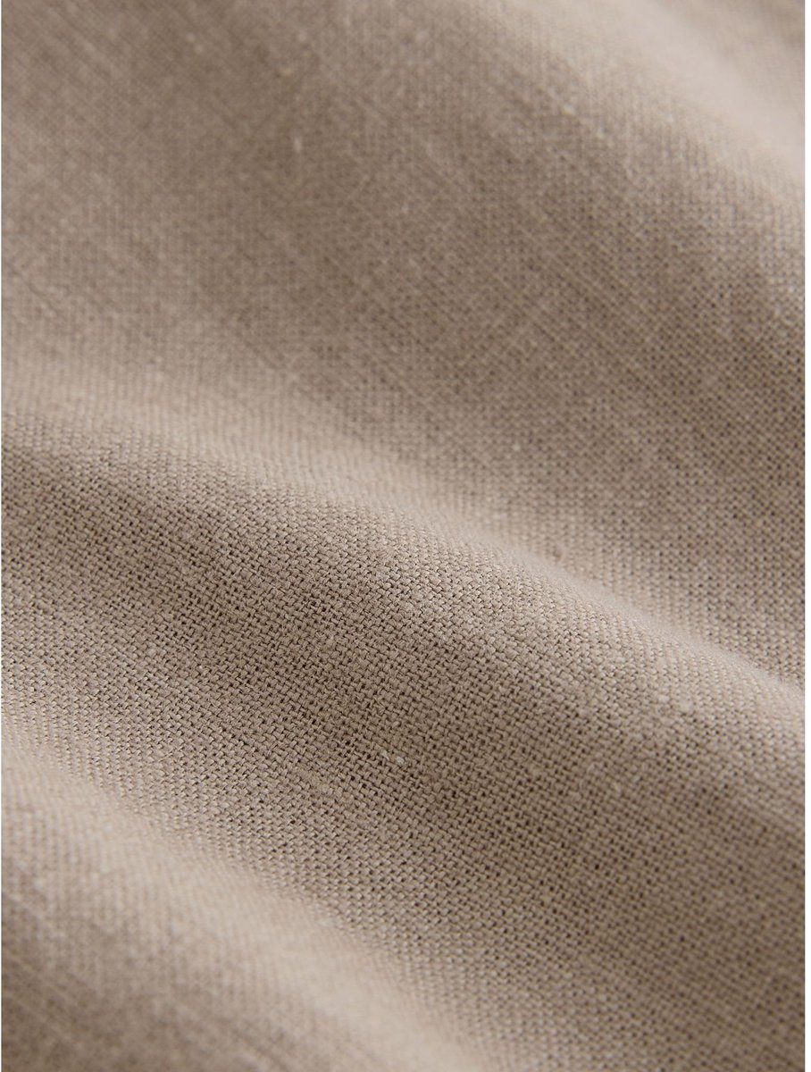 Next - Jongens - Linnen blend pull-on broeken - Bruin