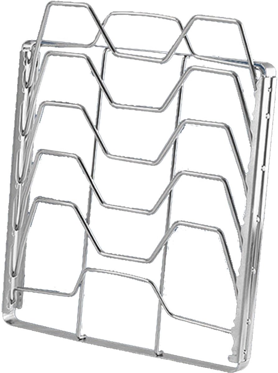 BBQ Rek - Grillrek Vlees - Buiten Grillen - Opvouwbaar RVS - 27x22x3 cm