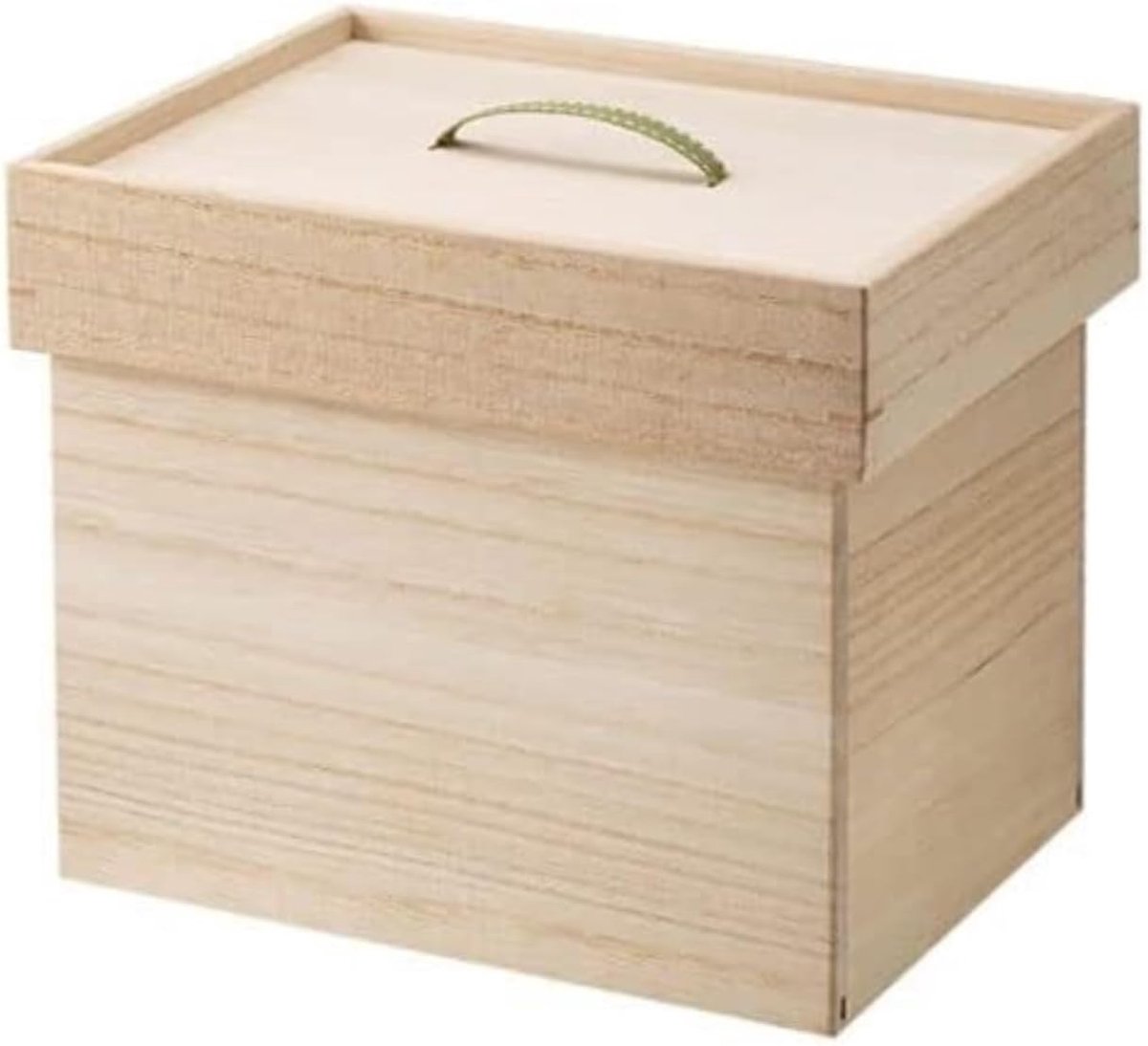Brooddoos Hout - Brood Opslag - Keuken Organisatie - Stijlvol Decor - 23.5 x 17.5 cm