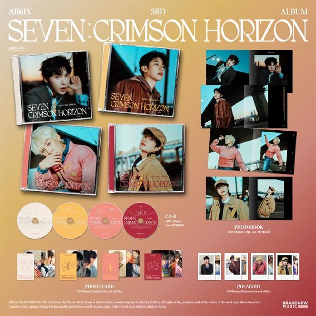 Ab6ix - Seven: Crimson Horizon (CD)