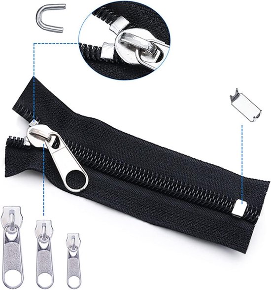 Rits Reparatie Kit - Slider Rescue Tool - Kleding Tas Tent - Universeel Instant Fix - Praktisch Duurzaam - Nr. 4 van Merkloos — afbeelding 5