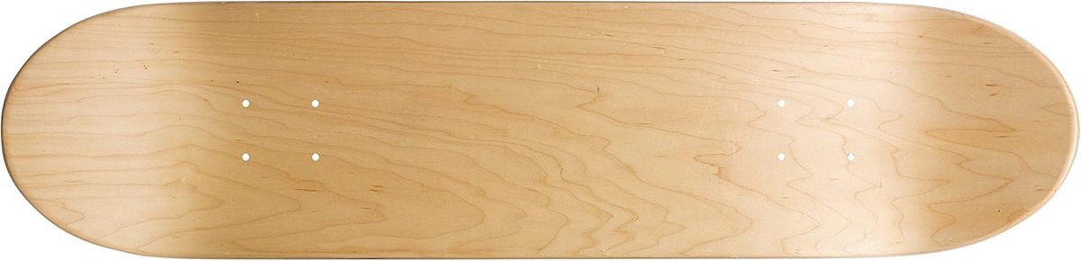 Skateboard Deck Houten Plank Street Cruising Canadees Esdoorn Constructie 32×8.25 inch Natuurlijk