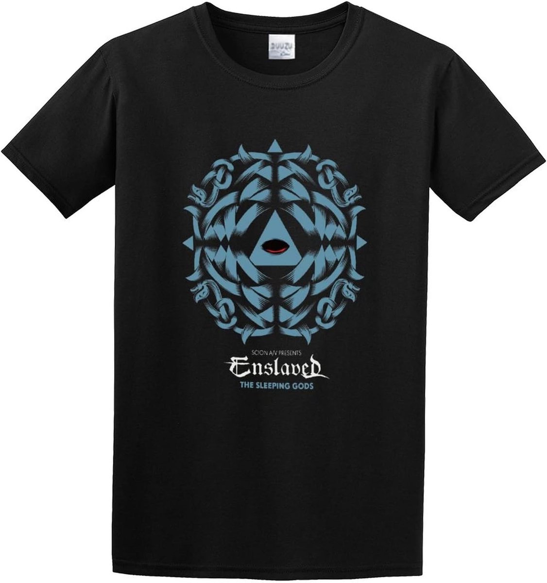 Grafisch T-shirt - Herentop - Dagelijkse Kleding - Uniek Ontwerp - Zwart