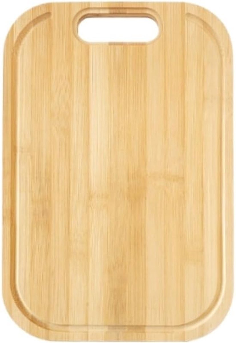 Snijplank Bamboe - Hakblok Keuken - Groenten Fruit Vlees - Duurzame Constructie - 36x24x1.5cm