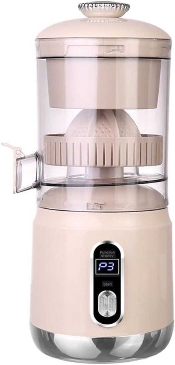 Elektrische Citruspers - Automatische Sapmaker - Snel Sap Extraheren - Hoge Sapopbrengst - 28x12x12 cm - Wit