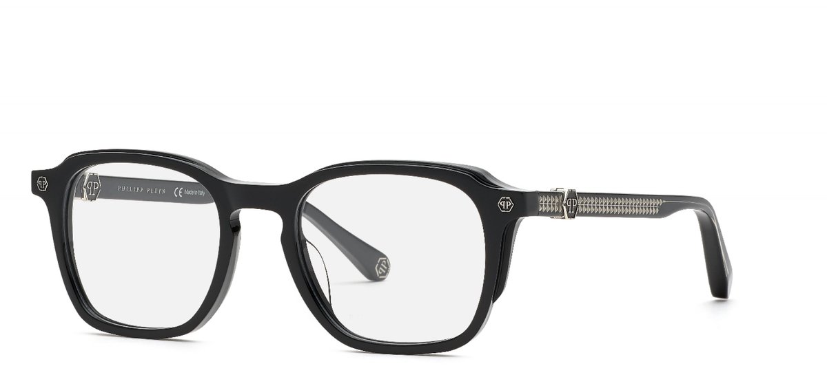 Philipp Plein VPP059M Nero lucido 51/20/145 MAN Brilmonturen
