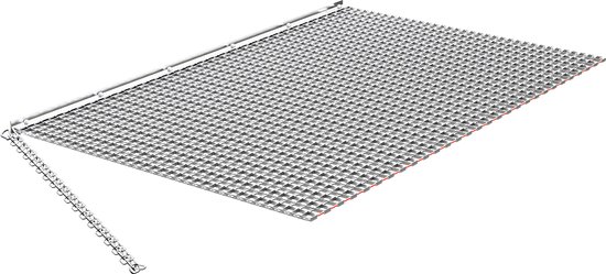 VEVOR Getrokken Eg 1525x914mm, Weide-Eg, Akker-Eg Gemaakt Van Gegalvaniseerd Staal met Sleepketting, Aanbouwdeel voor ATV's, UTV's en Tractoren voor Het Egaliseren Van Grindwegen, Paden en Velden van VEVOR — afbeelding 2