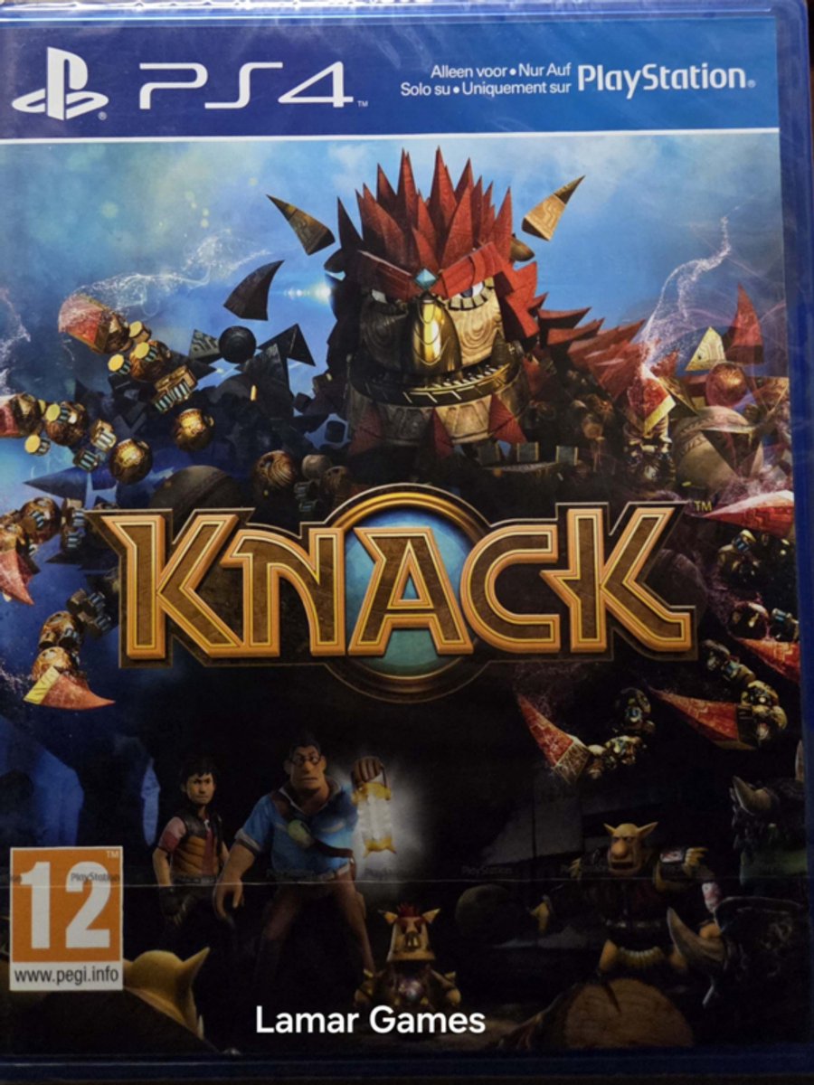 Knack - PS4 — cadeau in Games, Films & Muziek - foto 2