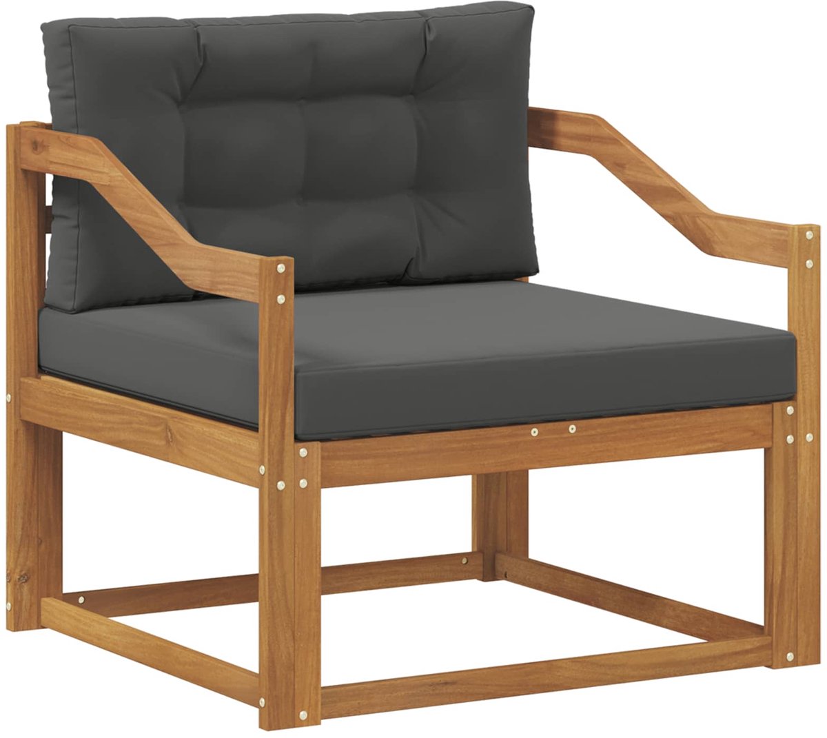 vidaXL - Buiten - Midden - Sofa - Naturel