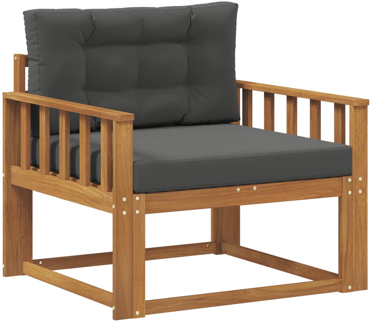 vidaXL - Buiten - Midden - Sofa - Naturel