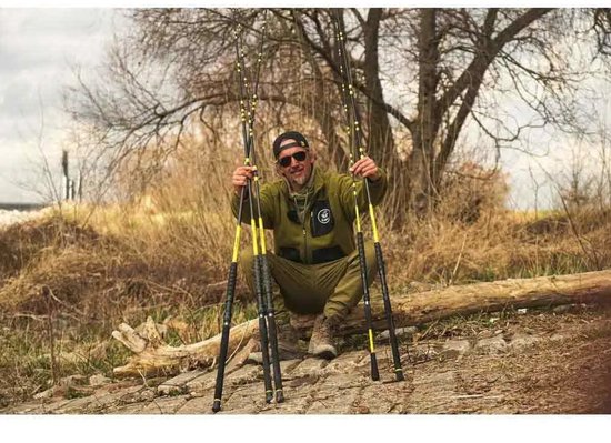 Black Cat Freestyle Pro Bank Meervalhengel Goud 2.80 m / 150-300 g van Black Cat — afbeelding 3