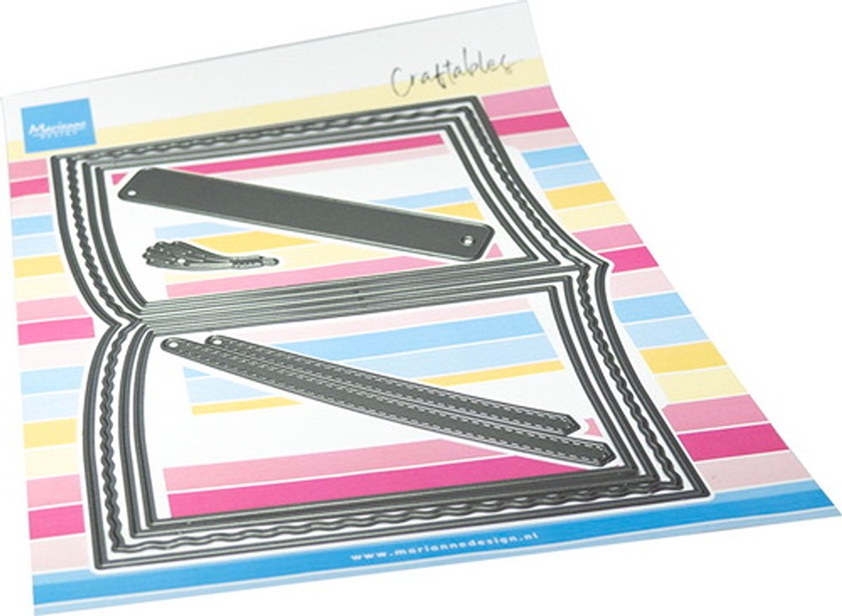 Marianne Design - Craftables stencil -Open book