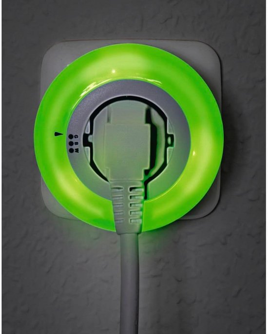 LED Nachtlamp - Oriëntatielamp Stekker - Donker Navigeren - Geïntegreerd Stopcontact - 7x8 cm - Wit — afbeelding 5