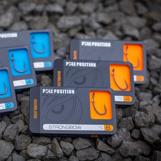 Strongbow Barbless Pole Position - Karper Haken - Karperhaken - Karper - Karpervissen - Karper Vissen — afbeelding 4