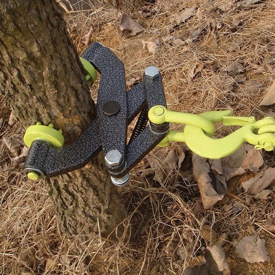 Onkruidtrekker - Onkruidverwijderaar - Boom en struiken - 16 Grijptanden - 308 cm - Zwart van Merkloos	 — afbeelding 2