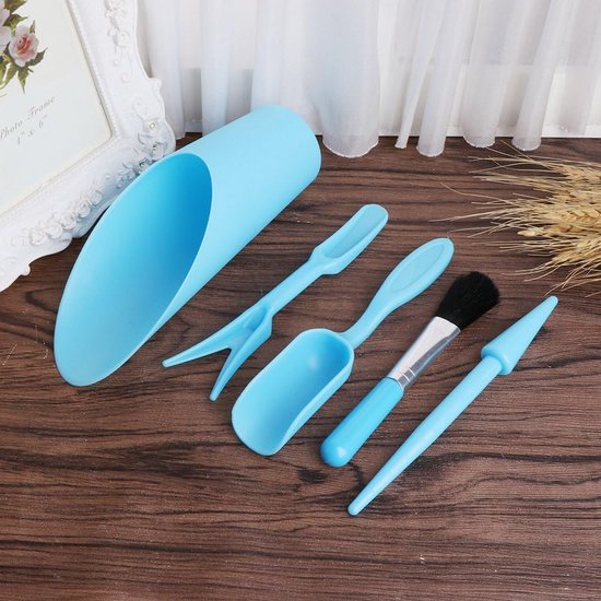 Mini Tuingereedschap Set - Planten Helper - Succulent Verzorging - Compact Ontwerp - 22.5cm Lengte - Blauw van MINI — afbeelding 5