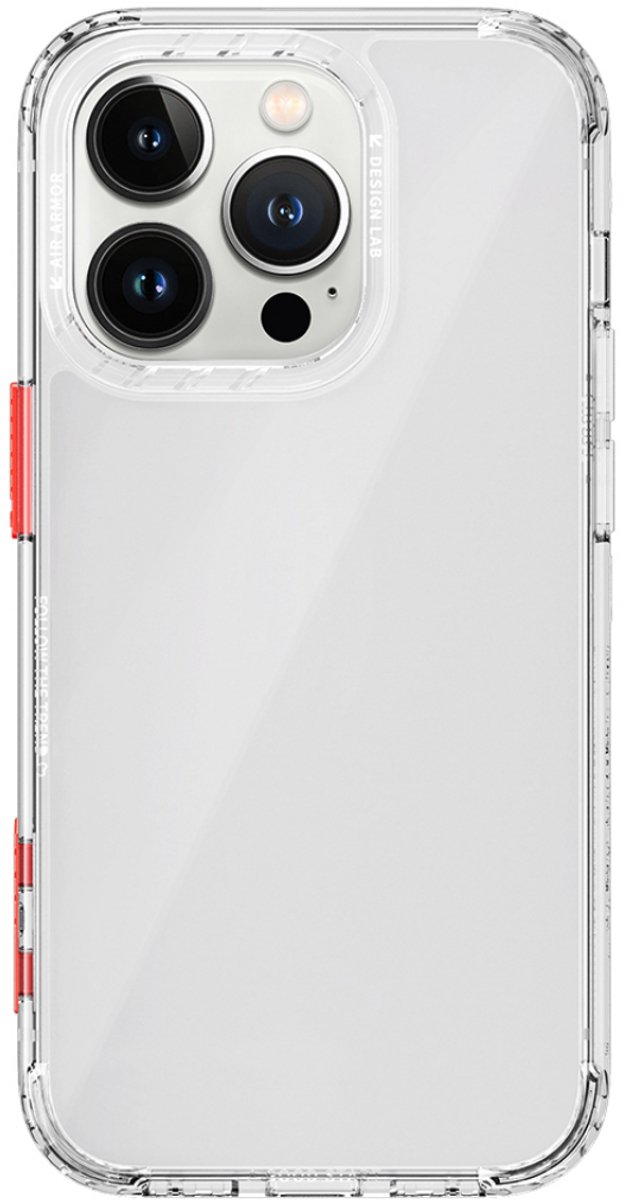 Hoesje Air Serie Geschikt voor iPhone 14 Plus - Transparant