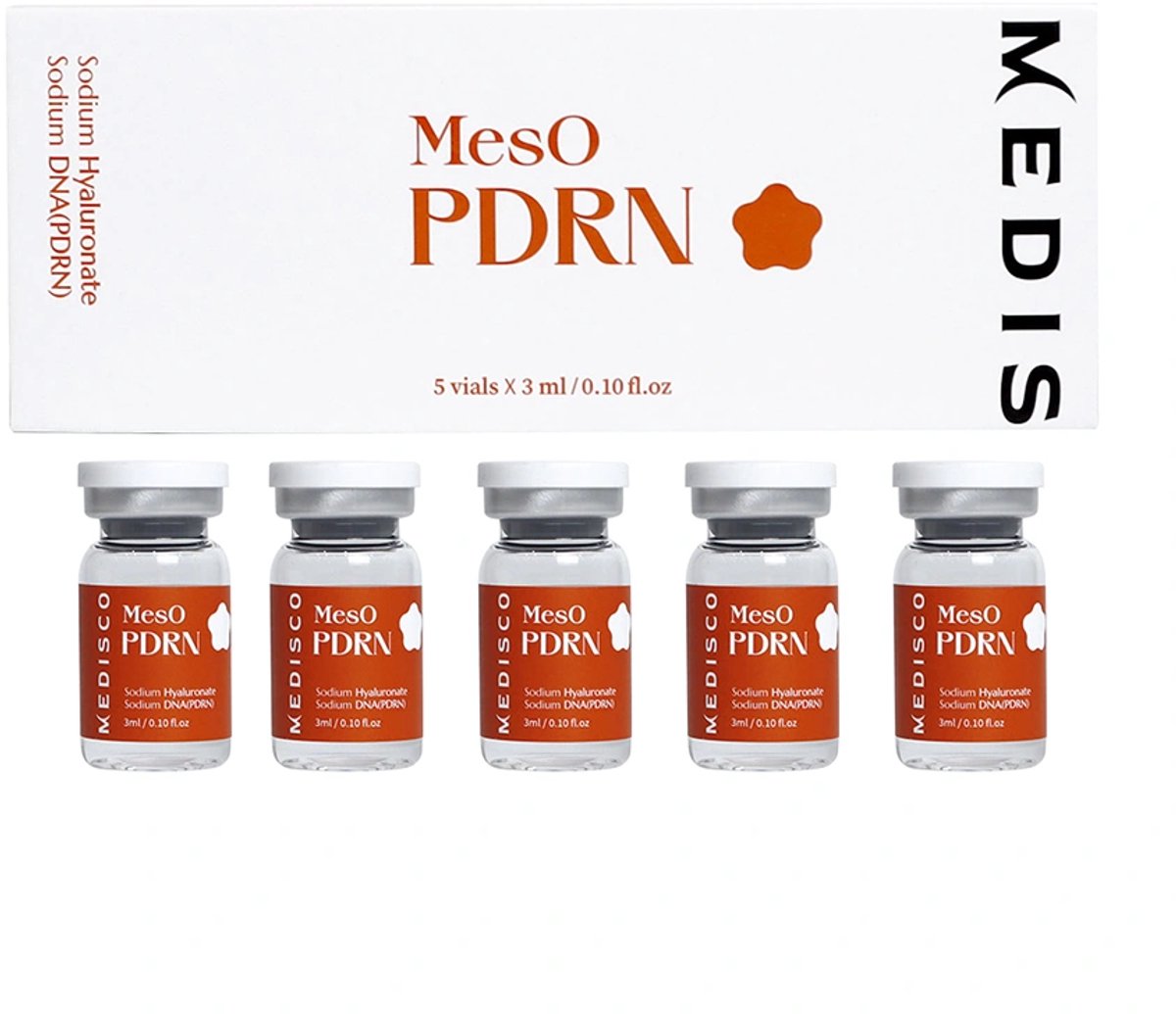 Medisco MesO PDRN / Meso- en microneedling oplossing voor collageenstimulatie 5 x 3 ml