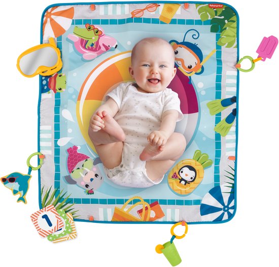 Fisher-Price - Speelmat met zwembadthema - Activiteitenmat