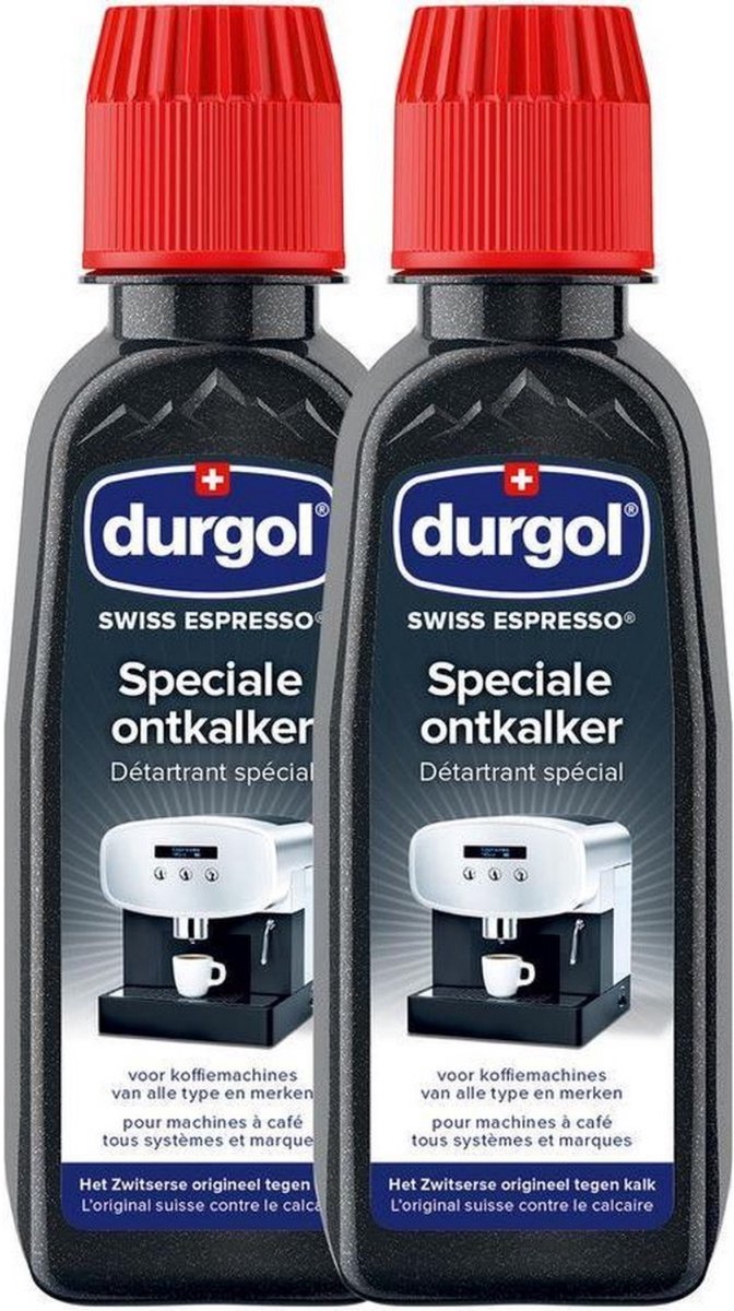Durgol Swiss Espresso - Koffiemachineontkalker - 2 keer 125 ml.