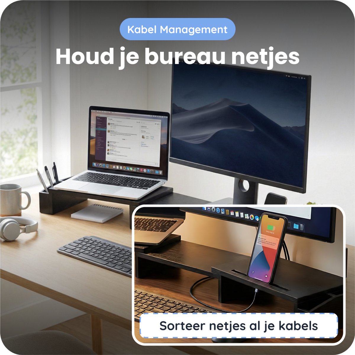 VIVOLUXE VIVOLUXE Monitor Standaard - afbeelding 4