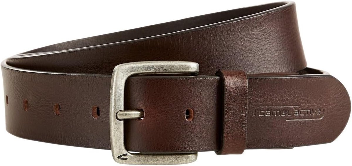Heren Riem - Klassieke Herenriem - Dagelijks Gebruik - Duurzaam Leer - Bruin