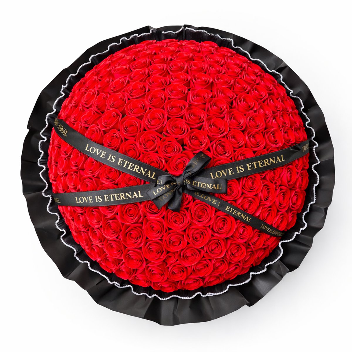 La Roselle Amsterdam - Rozen boeket rozenbox - 200 geurende kunstbloemen boeket