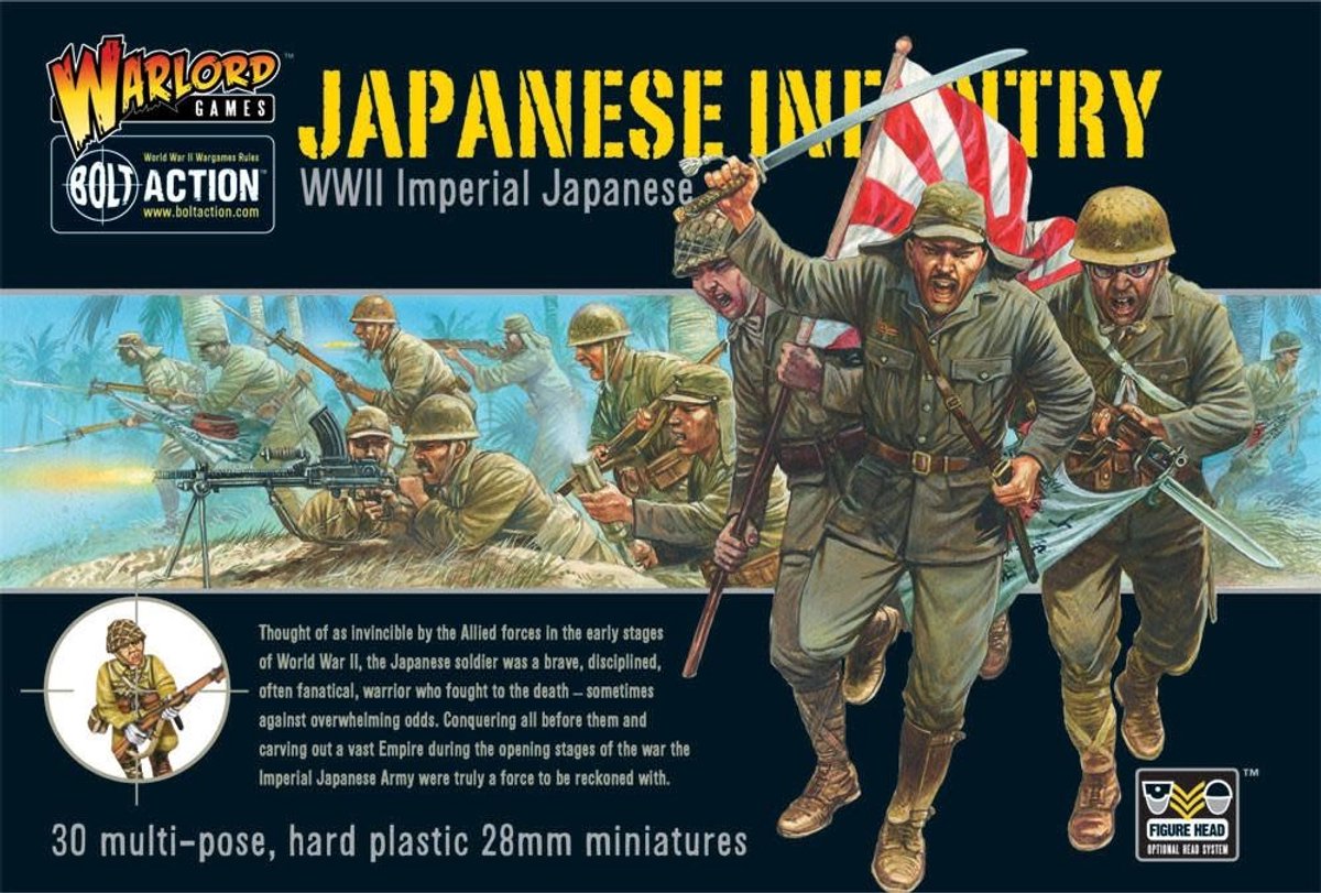 Bolt Action Japanse infantry (plastic)