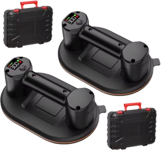 Draagbare 8 Inch Vacuüm Zuignap Met Handvat Zware