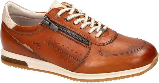 Fluchos -Heren - cognac/caramel - sneakers - maat 40