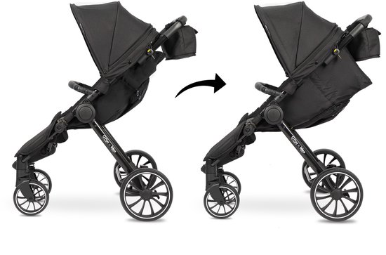 Qplay Go Cargo - Opvouwbare Kinderwagen & Bolderkar - Zwart van Merkloos — afbeelding 4