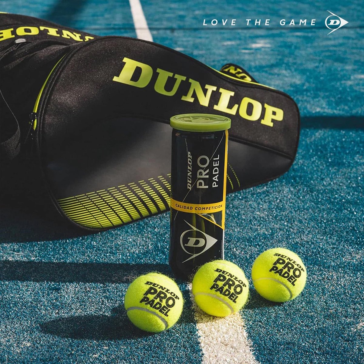 Padelballen Set - Sportballen Vilt - Wedstrijd Spelen - FIP Goedgekeurd - 3 Stuks - Geel