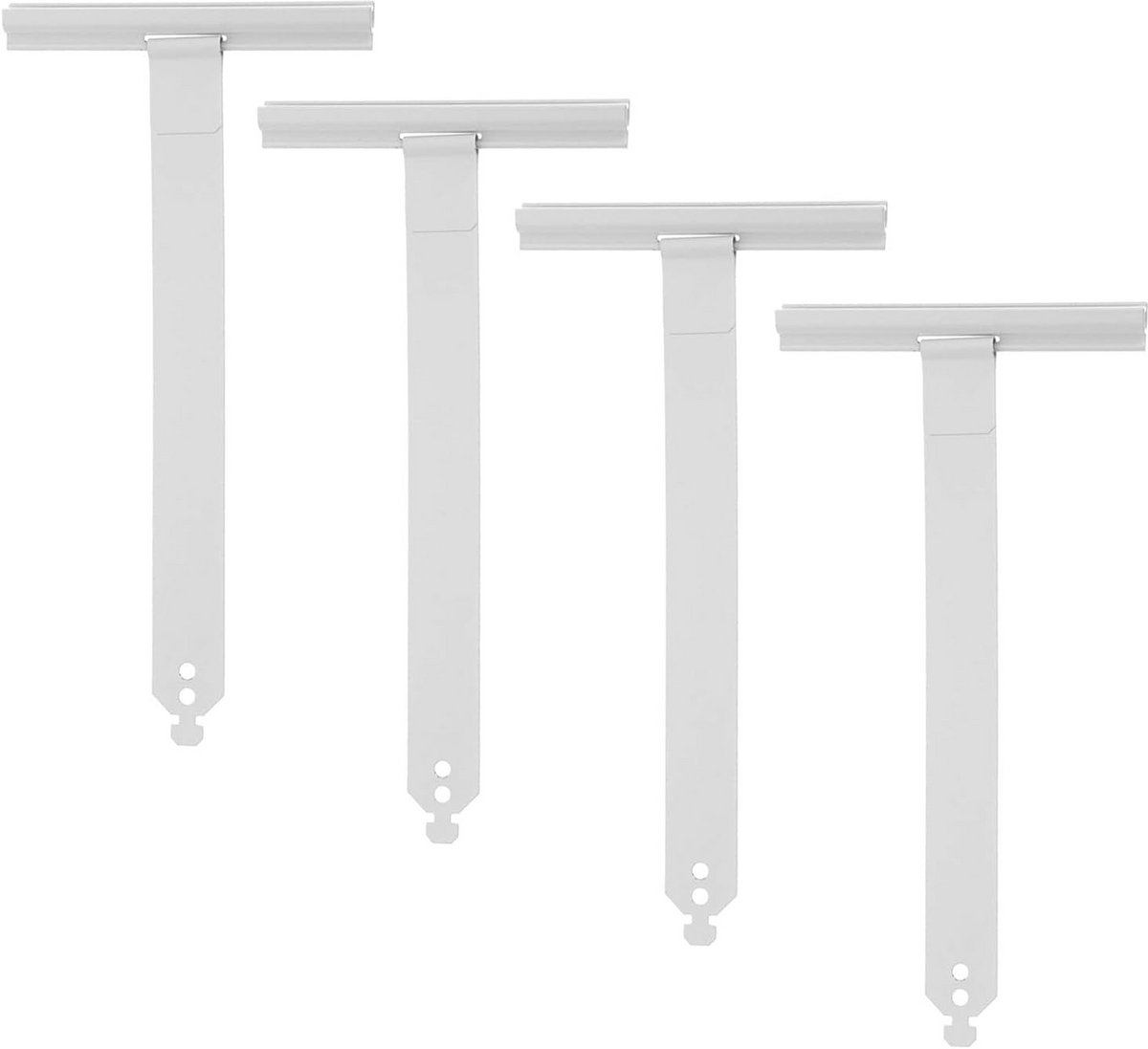 Rolluik Ophangveer - Reserveonderdeel - Roldeur Reparatie - Aluminiumlegering - 190mm Lengte - Wit