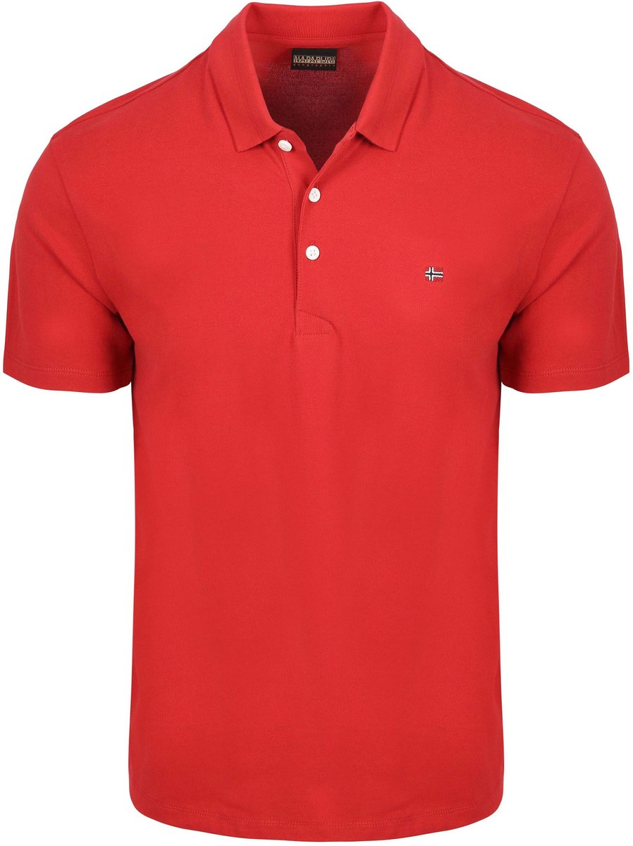 Napapijri Ealis Polo – Heren Rood