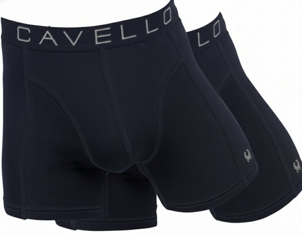 Cavello Heren Boxershorts 2-pack - Navy - Katoen