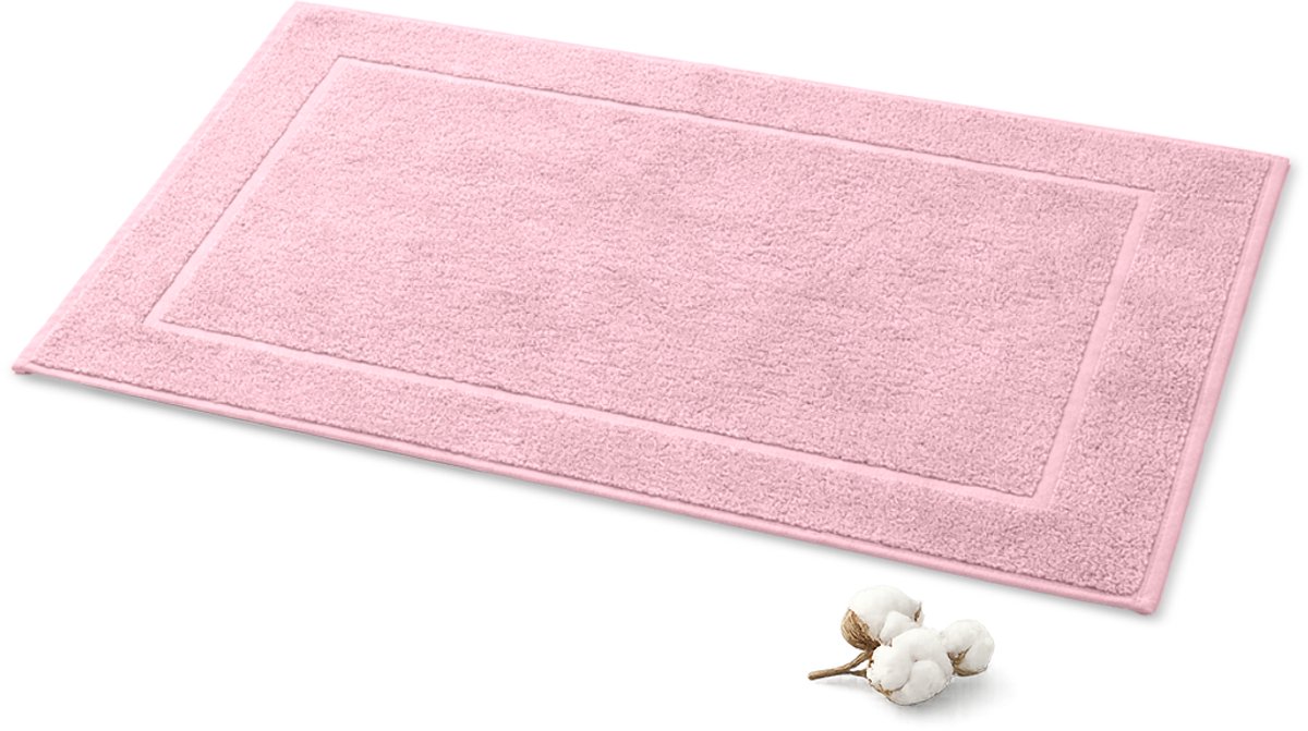 Miss Towels Hotel Badmat - Roze - 50x80cm - Made in Portugal
