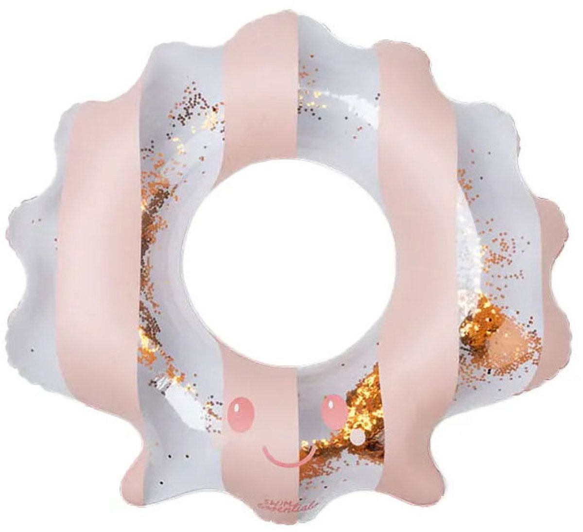 Swim Essentials Zwemring - Schelp - Rood - Sally Shell - Ø 65 Cm