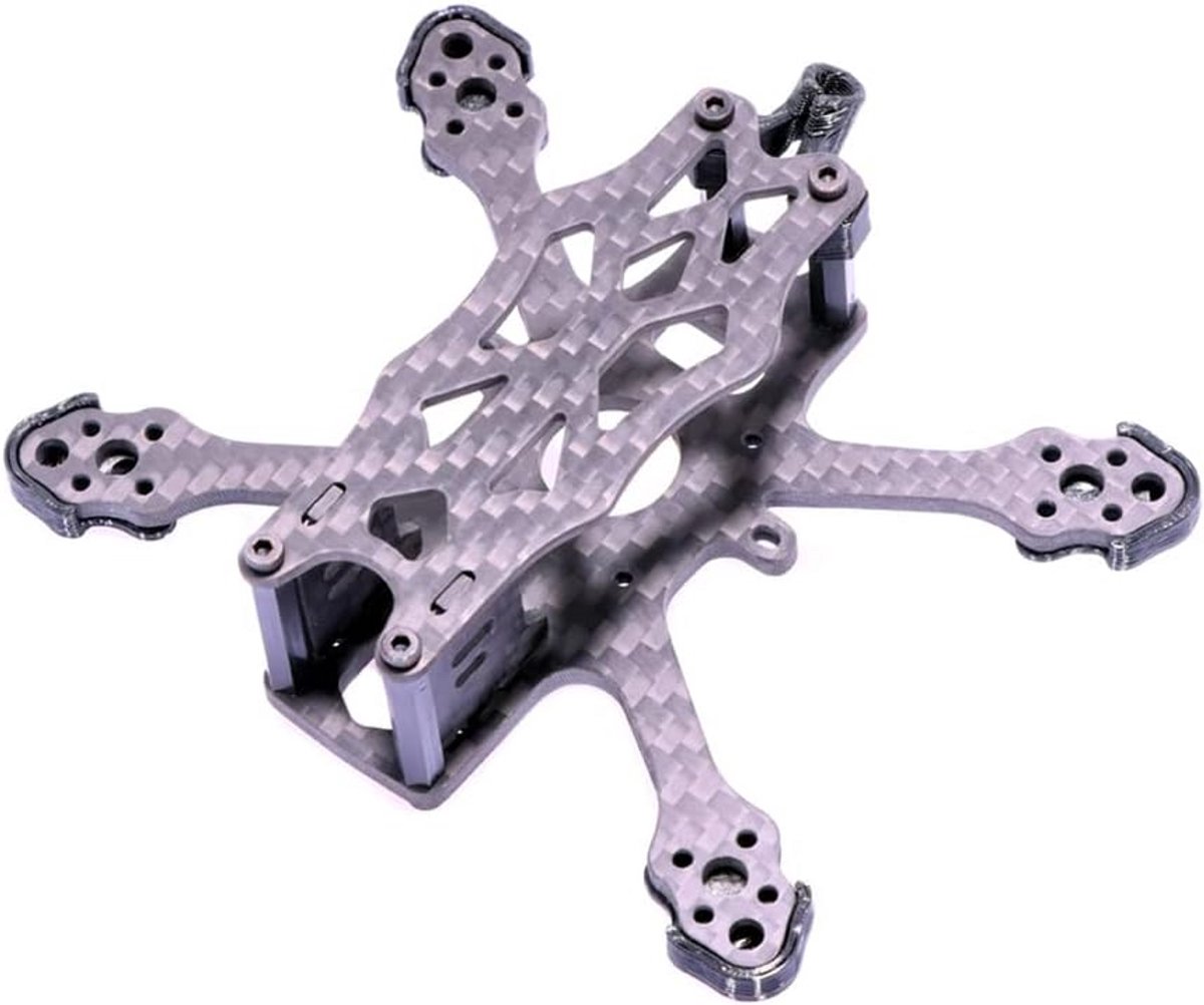 Drone Frame - RC Quadcopter - FPV Vliegen - 3K Koolstofvezel - 2 Inch - Zwart