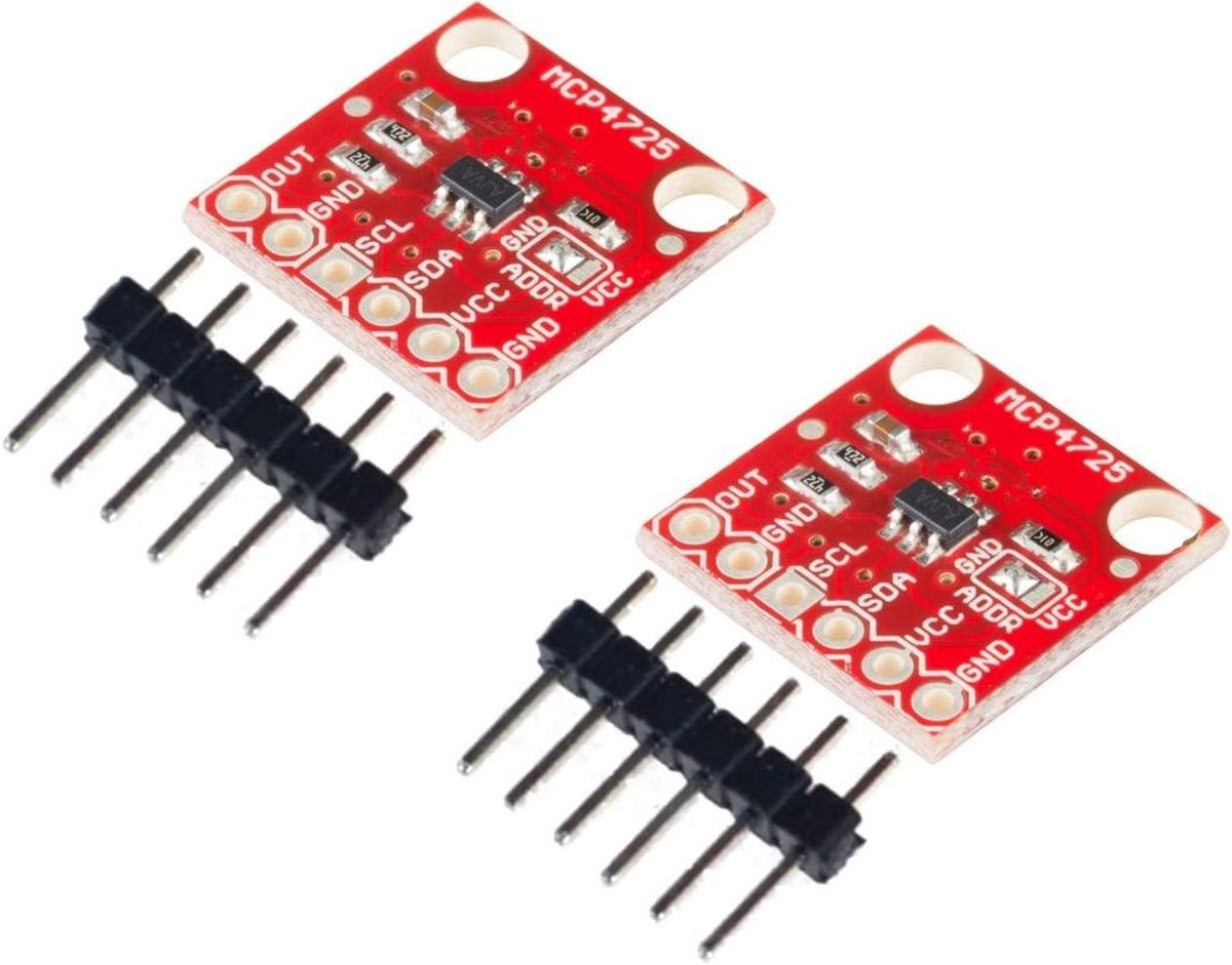 DAC Breakout Module - Ontwikkelbord - Signaal Conversie - 12-bit Resolutie - Compact Formaat