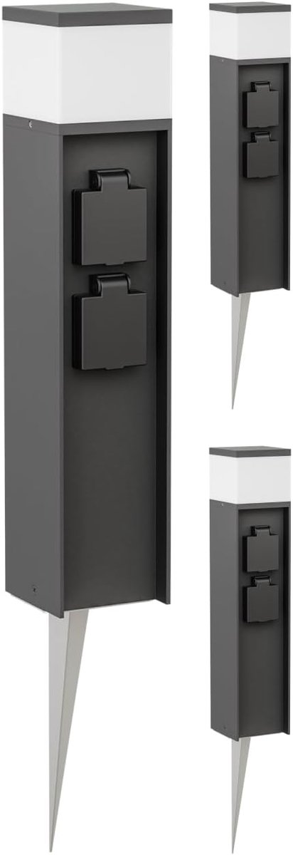 Padverlichting Set - Buitenlampen Grond - Tuinpad Verlichten - 3 Stuks Met Grondspies - 39