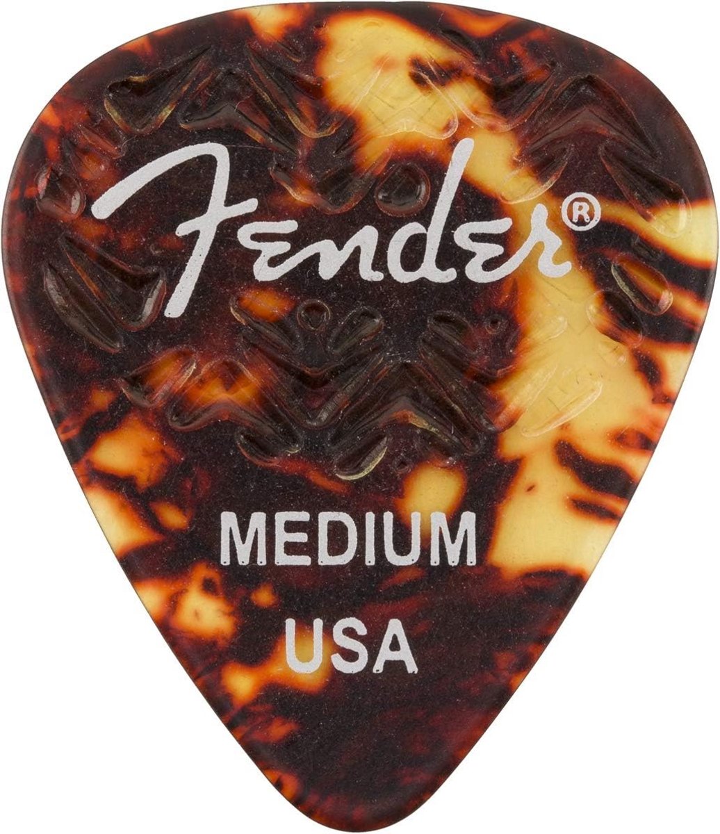 Gitaar Plectrums - Plectrums Set - Muziek Maken - Celluloïde Materiaal - Maat M - Schildpad