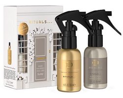 Rituals - Geschenkset - 2 Producten - 2x Huisparfum Room Spray 50 ml - Royal Tea - Hibiscus Dream - Giftset - Geschenkdoos - Cadeaudoos - Cadeauset - Cadeaus voor Vrouwen en Mannen - Heren - Vrouw - Man - Roomspray - Interieurspray - Huis Parfum