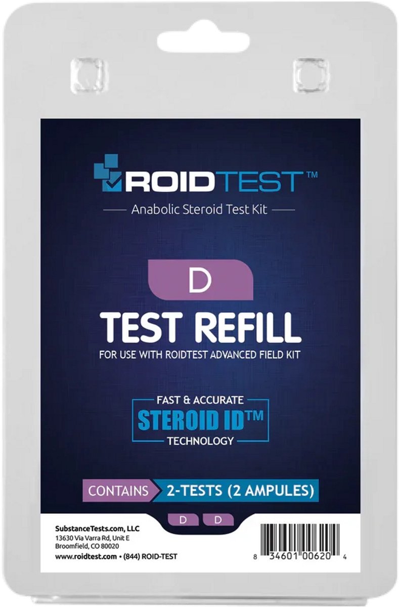 Analytische Reagent Identificatie Kit - Science Series - 2 x Vial D Refill