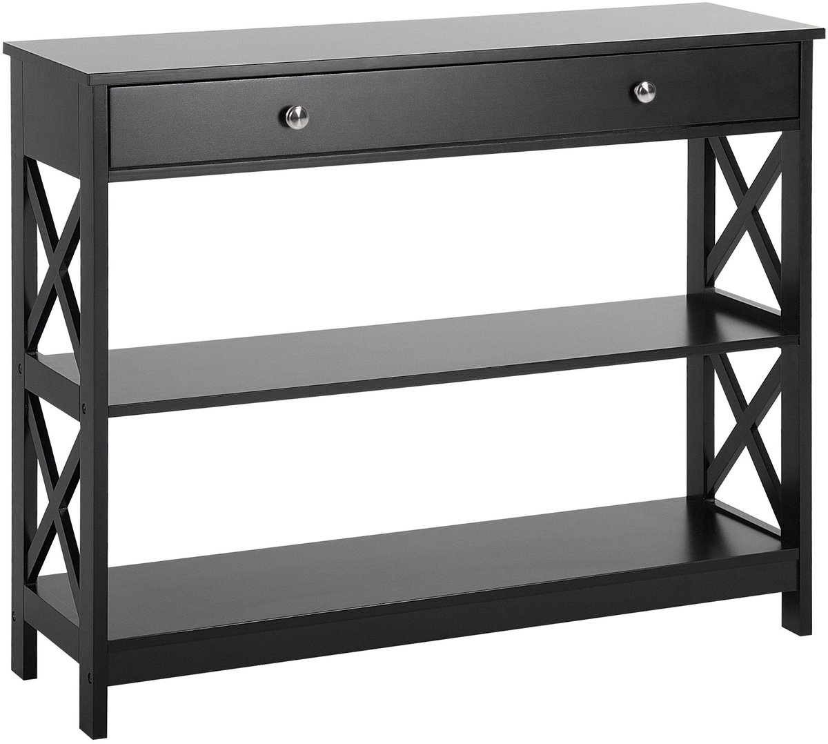 MONTGOMERY - Consoletafel - Zwart - MDF
