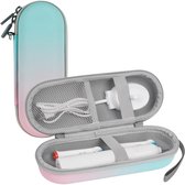 Luxe Reisetui Elektrische Tandenborstel - Tandenborstel Koker Geschikt Voor PHILIPS - Tandenborstel opbergdoos geschikt voor Oral B - Waterdicht - Gradiëntkleuren